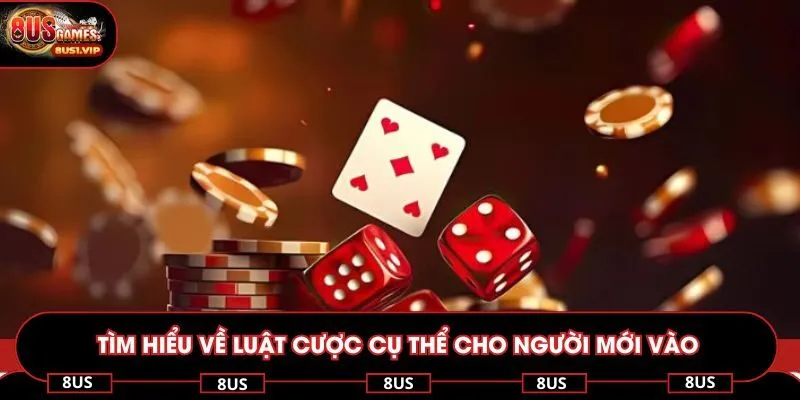 Tìm hiểu về luật cược cụ thể cho người mới vào
